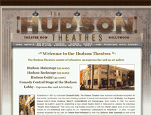 Tablet Screenshot of hudsontheatre.com
